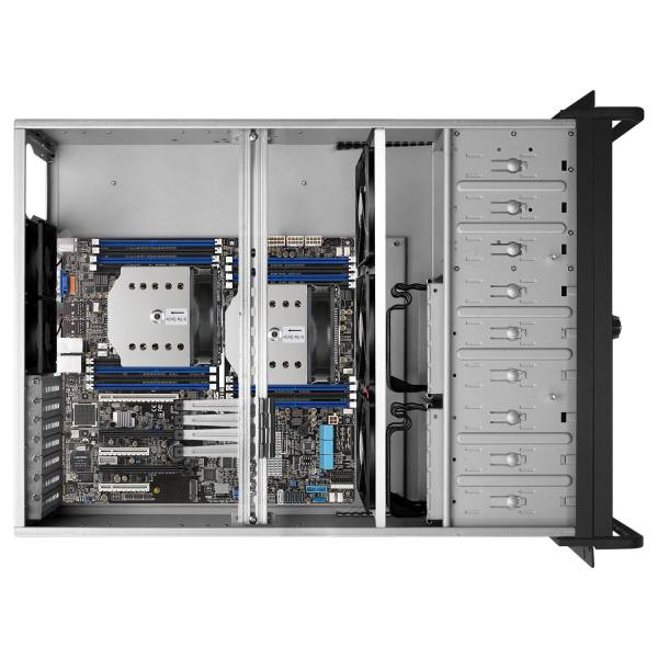 کیس کامپیوتر رکمونت گرین مدل G600 4U - پیکوپن